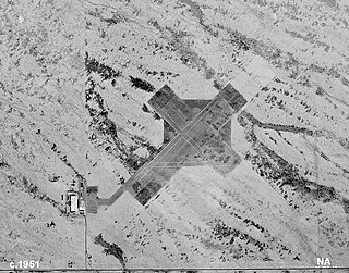 Echeverria Field Abandoned WWII-era USAAF airfield near Wickenburg, Arizona
