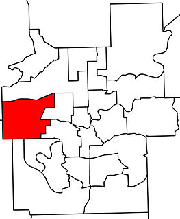 <span class="mw-page-title-main">Edmonton-Meadowlark</span> Defunct provincial electoral district in Alberta, Canada