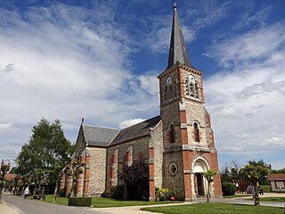 L'église Saint-Sébastien...