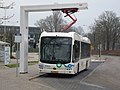 Dutch bus stop Ede-Wageningen