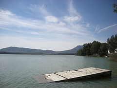 Vista general del embalse