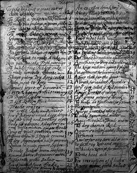 File:English Recipe Book, 17th - 18th century. Wellcome L0029435.jpg