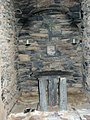 Interior de l'ermita de Foucauld a Hoggam (Algèria)