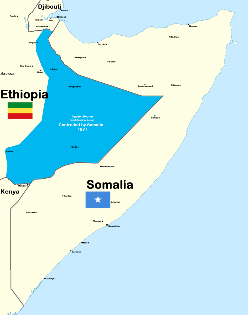 تجربه عائلة مدرعات BMD في القوات المحموله جوا في الاتحاد السوفييتي وروسيا الاتحاديه  800px-Ethio-Somali_War_Map_1977