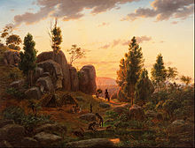 Stony Rises, Lake Corangamite, 1857