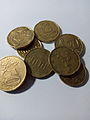 Euromünzen 20 cent 50 cent 10 cent.jpg