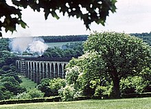 Evening Star crosses Crimple Viaduct - geograph.org.uk - 845575.jpg