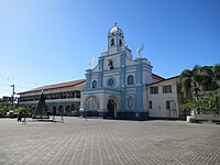 San Miguel Arcangel Church exterior c. 2021