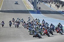 Race start at Valencia FIM CEV Repsol Jerez 09 (48816456061).jpg