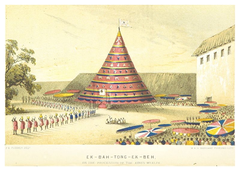 File:FORBES(1851) p2.322 PROCESSION OF THE KINGS WEALTH, EK-BAH-TONG-EK-BEH.jpg