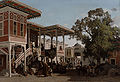 Painting of a caravanserai by Fabius Brest, Musée des beaux-arts de Marseille