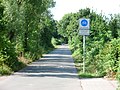 Fahrradstraße im Verlauf des Loops