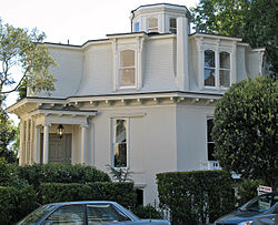 Benteng Mason, Lombard Street Octagon Rumah (San Francisco).JPG