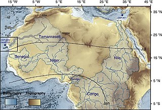 <span class="mw-page-title-main">Tamanrasset River</span> Ancient, inactive river in Algeria