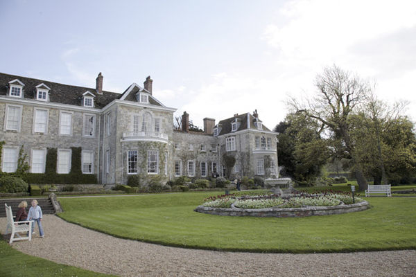 Rear view of Firle Place