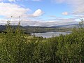 Given info: Fjell in Schweden Result: Turned out to be mountains around the lake Vassijaure 5 km east of Riksgränsen.