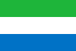 Sierra Leone zászlaja
