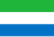 Flagge Sierra Leones