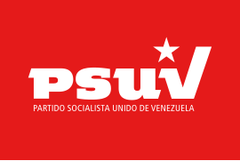 Flag tilhørende United Socialist Party of Venezuela.svg