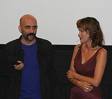 Gaspar Noé and Paz de la Huerta answering questions about the film at the Toronto International Film Festival