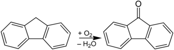 Synthesis of fluorenone