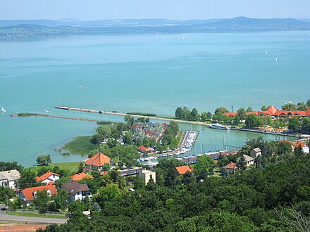 View of Lake Balaton