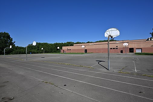 Forest Oak Middle School basketball courts, Gaithersburg, MD