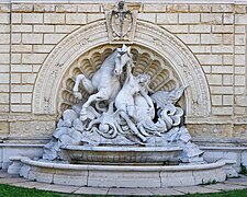 "Fontana della Ninfa (Fountain of the Nymph)" by Diego Sarti and Pietro Veronesi, Montagnola Park, Bologna