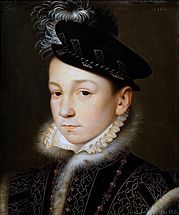 Karl IX. kurz nach der Thronbesteigung