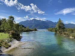 Loisach Kochelsee lähedal