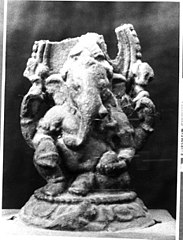 Ganesha, Bronze, from Nalanda, 10th century