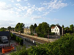 Vue depuis le pont de la N912.