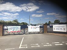 The entrance to the club's home ground Gate 4.jpg