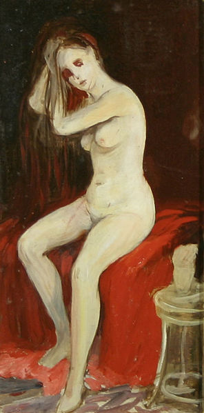 File:George Benjamin Luks - Seated Nude.jpg