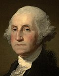 Thumbnail for File:Gilbert Stuart Williamstown Portrait of George Washington (cropped).jpg