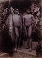 M 1783. Due ragazzi nudi / Two nude boys. Cm 16,9x22,4.