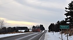 Goodrich, Wisconsin in November 2013.