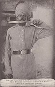 Gorkha in the uniform of the First Great War