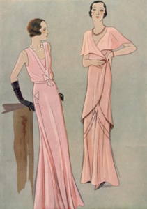 Fashion plate from the Netherlands, May 1931.