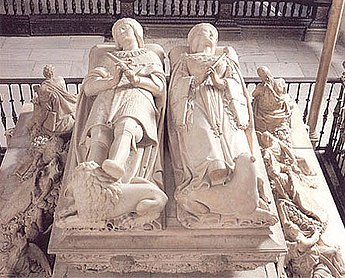 Granada-Capilla Real-8-Sepulcro de Felipe I y Juana la La Loca (Bartolomé Ordóñez).jpg