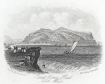 Print o ysgythriad gan J. Newman & Co; 1855