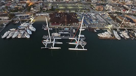 Orion and Mighty Merloe Racing Yachts