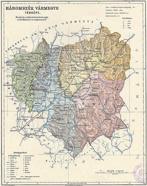 File:Háromszék county administrative map.jpg