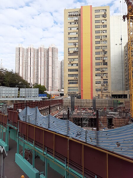 File:HK 荃灣 Tsuen Wan 青山公路 Castle Peak Road construction site January 2021 SS2 02.jpg