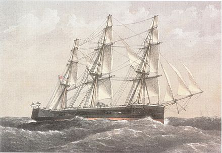 HMS Captain was one of the first ocean-going turret ships.