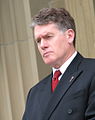 Harry Chase on the steps of the Alberta Legislature (June 11, 2007)