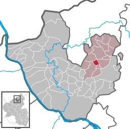 Läget för Harschbach i Landkreis Neuwied