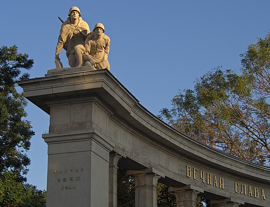 Denkmale Heldendenkmal der Roten Armee in Wien von Man77