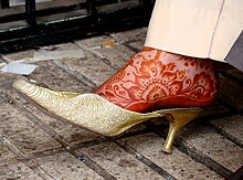 Henna pattern on a foot in Morocco Henna on foot in Morocco.jpg