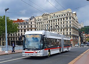 Trolleybus de Lyon